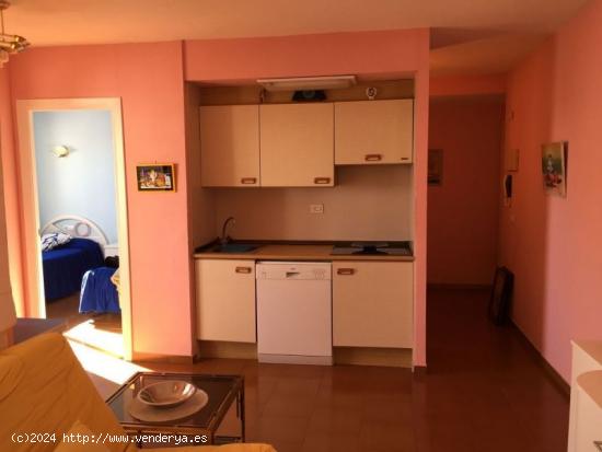 Apartamento de 1 dormitorio con vistas al mar y piscina comunitaria. - TARRAGONA