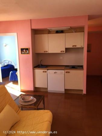 Apartamento de 1 dormitorio con vistas al mar y piscina comunitaria. - TARRAGONA