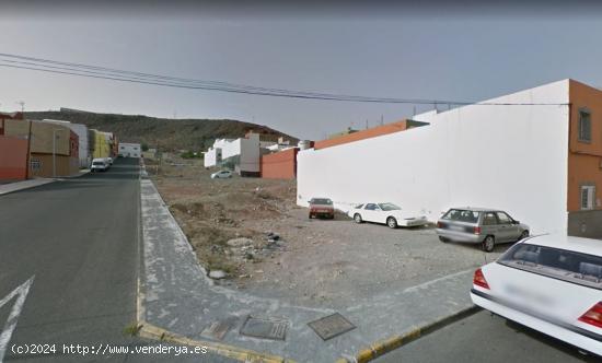 VENTA PARCELA HACIENDO ESQUINA EN MONTAÑA LOS VELEZ - LAS PALMAS