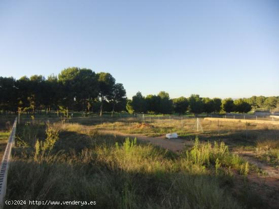 Parcela en primera linea del campo de golf Escorpion - VALENCIA