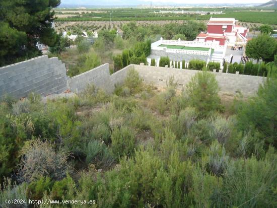 Parcela urbana en zona totalmente urbanizada con vistas - VALENCIA