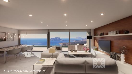 Villa Vigía moderno chalet de lujo en la urbanización Jazmines Cumbre del Sol - ALICANTE