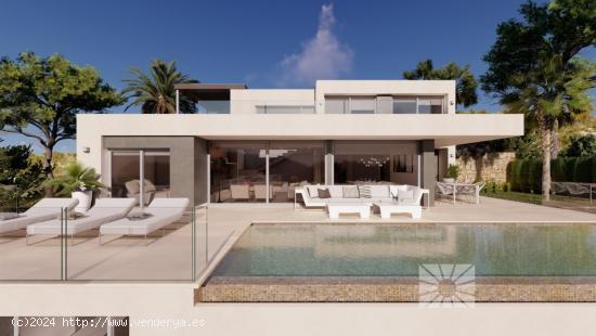 Villa Vigía moderno chalet de lujo en la urbanización Jazmines Cumbre del Sol - ALICANTE