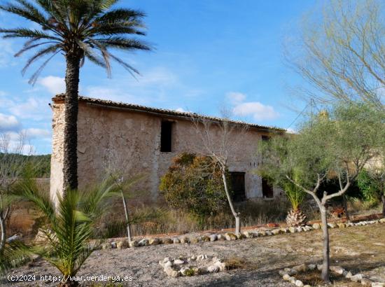 CASERIO PARA REFORMAR CON PISCINA EN LA ZONA CARRETERA MONÓVAR SALINAS - ALICANTE