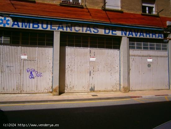 LOCAL EN TAFALLA CON 3 PUERTAS A LA CALLE - NAVARRA