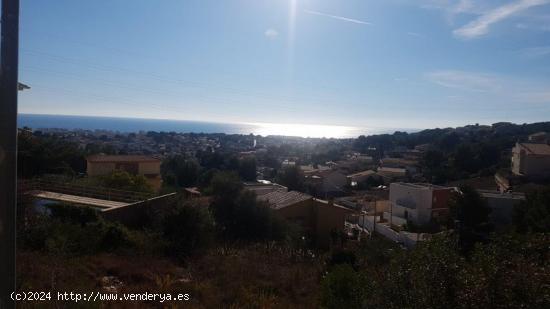  ESTUPENDO TERRENO DE 639 M2 CON VISTAS PANORÁMICAS AL MAR - TARRAGONA 