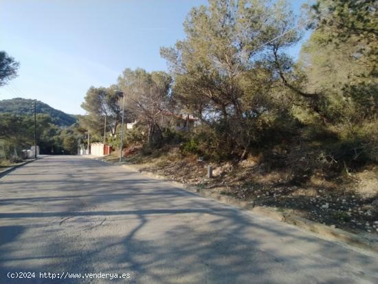 TERRENO URBANO DE 971M2 EN CALAFELL URBANIZACIÓN MAS ROMEU - TARRAGONA