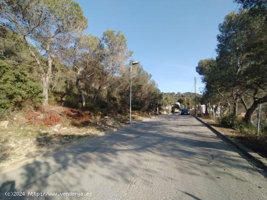 TERRENO URBANO DE 919M2 EN CALAFELL MAS ROMEU - TARRAGONA