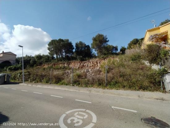 PARCELA DE 870M2 EN CALAFELL URBANIZACIÓN  MAS ROMEU -TARRAGONA. - TARRAGONA