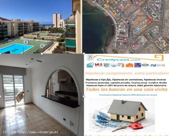 Los Cristianos. Piso 2 habitaciones, garaje y trastero a 200 metros del mar - SANTA CRUZ DE TENERIFE