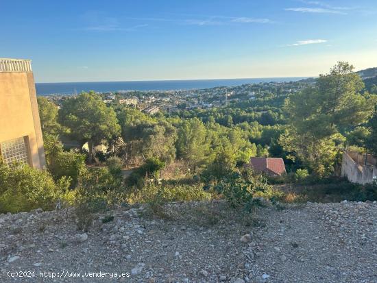  CHOLLO!!! TERRENO SEMI-PLANO CON VISTAS AL MAR EN SEGUR DE CALAFELL - TARRAGONA 