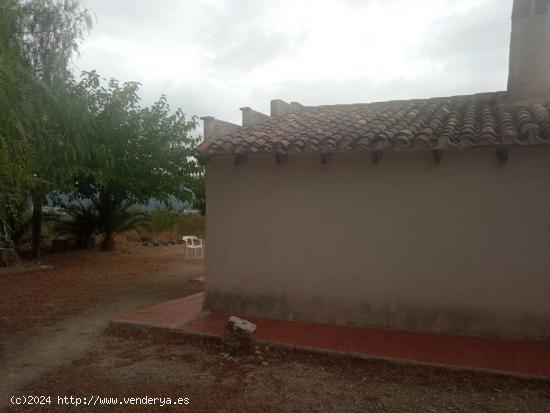 SE VENDE FINCA RUSTICA CON PEQUEÑA CASA Y TERRENO EN COCENTAINA - ALICANTE