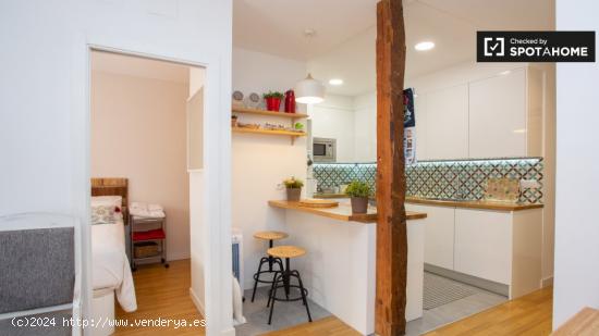 Elegante apartamento de 1 dormitorio en alquiler en Lavapiés - MADRID