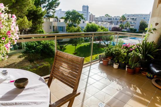 Disfruta de la vida en familia: Piso amplio con terraza, piscinas y a un paso de la playa - BALEARES