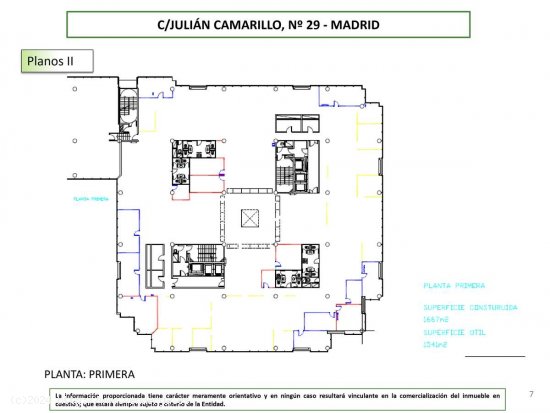 (Ref.514154) Edificio de oficinas locales y garajes. - Madrid