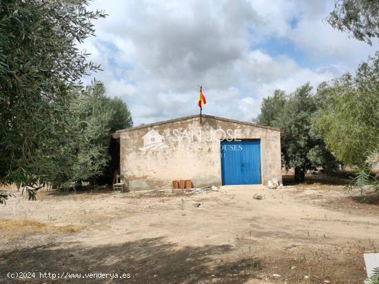  SE VENDE CASA CON PARCELA CON ALMACÉN EN CAMINO VIEJO DE HONDÓN - ALICANTE 