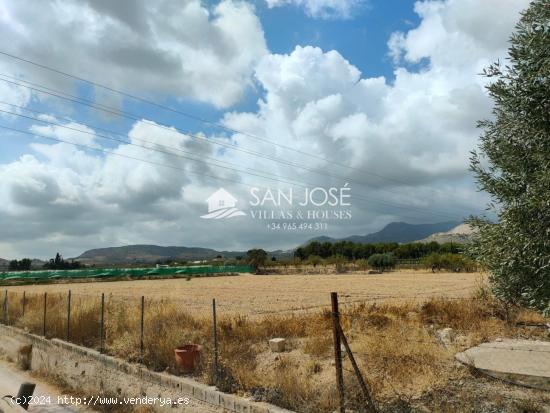 SE VENDE CASA CON PARCELA CON ALMACÉN EN CAMINO VIEJO DE HONDÓN - ALICANTE