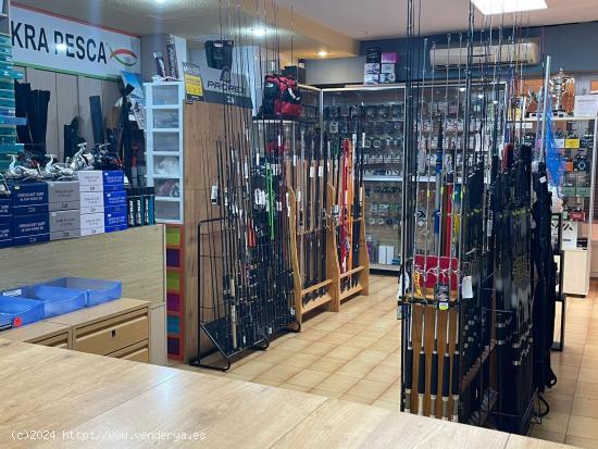 SE VENDE TIENDA DE PESCA  DEPORTIVA EN  ALICANTE  EN FUNCIONAMIENTO - ALICANTE