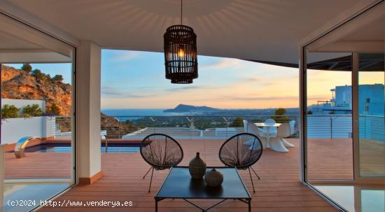 ▷Villa en Altea con Vista Panorámica al Mar, Piscina y Ascensor. Costa Blanca Alicante - ALICANTE