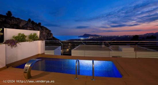 ▷Villa en Altea con Vista Panorámica al Mar, Piscina y Ascensor. Costa Blanca Alicante - ALICANTE