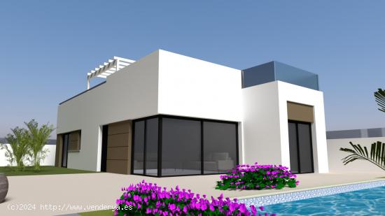  VENTA-OBRA NUEVA-VILLA-PINAR DE CAMPOVERDE-3D-2B7-294 M2 PARCELA-PISCINA-SOLÁRIUM-PRECIO 329.900 EU 