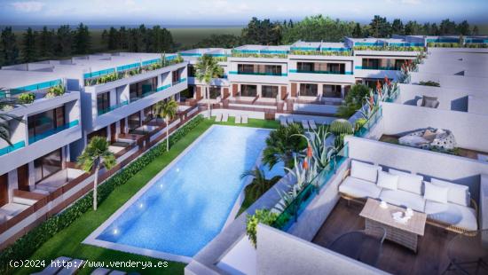  VENTA-OBRA NUEVA-BUNGALOWS-LOS BALCONES-3D-3B-SOLÁRIUM-JARDÍN-PISCINA COMUN.-PRECIO DE 223.000EUR  