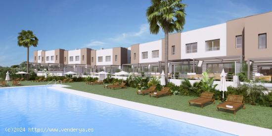 VENTA-OBRA NUEVA-ESTEPONA-MÁLAGA-ADOSADOS-3D/2B-219M2-TERRAZA 45M2-GOLF-JARDÍN-PISCINA - MALAGA