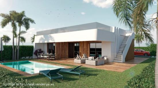  VENTA-OBRA NUEVA-CONDADO DE ALHAMA-MURCIA-VILLA-75M2-PARCELA 217M2-TERRAZA-JARDÍN-PISCINA - MURCIA 