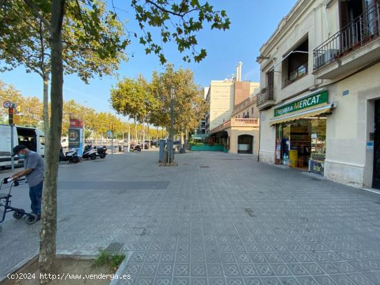 Local diafano en acera  Prime  Passeig Joan de Borbó - BARCELONA