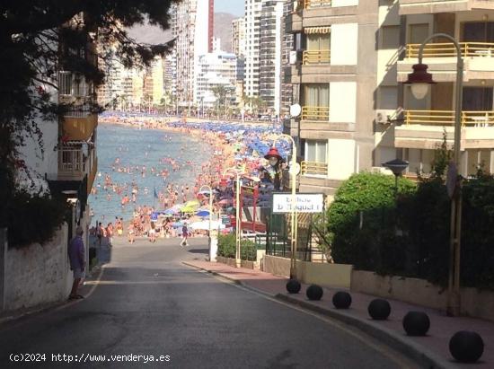 Se vende local comercial a un paso de playa Levante con terraza abierta  30 m con vistas al mar. - A