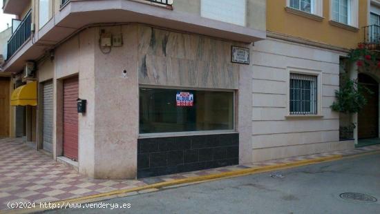 ALQUILER DE LOCAL COMERCIAL EN ALMUSSAFES. - VALENCIA