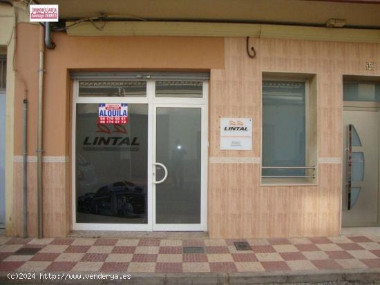 ALQUILER DE LOCAL COMERCIAL CENTRICO EN ALMUSSAFES - VALENCIA