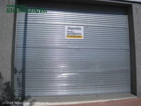 LOCAL COMERCIAL SITUAT A IGUALADA - ZONA: HOSPITAL - BARCELONA