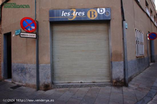 LOCAL COMERCIAL EN VENDA AL CENTRE DE VILANOVA DEL CAMÍ - BARCELONA