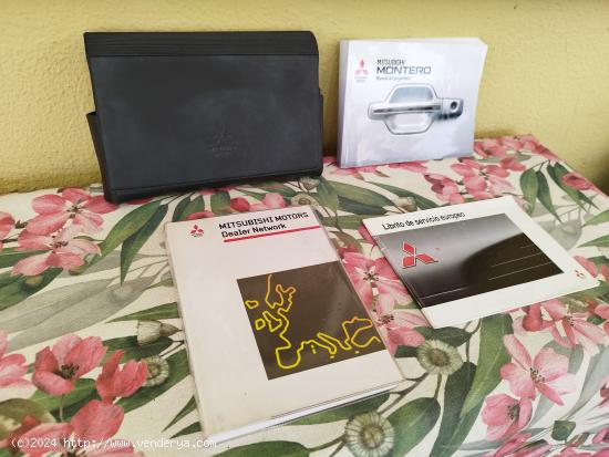 Libros del Mitsubishi Montero