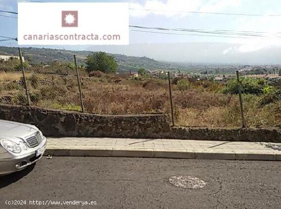 Terreno urbano no consolidado en la Cruz del Teide - SANTA CRUZ DE TENERIFE