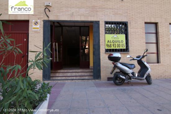  LOCAL COMERCIAL EN ALQUILER Y VENTA EN SANTIAGO EL MAYOR - JUNTO A RONDA SUR - MURCIA 