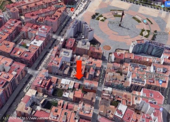  SE VENDE SOLAR URBANO ZONA DE LA AVDA GREGORIO GEA- ALMACIL MISLATA - VALENCIA 