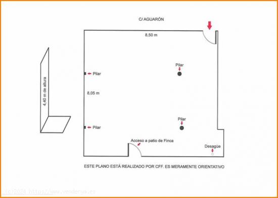  Local en ALQUILER en ZARAGOZA - LA JOTA - AGUARON (REF.: 00026) - ZARAGOZA 