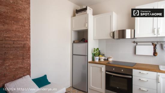 Luminoso y bonito apartamento de 1 dormitorio en el Eixample Esquerra - BARCELONA