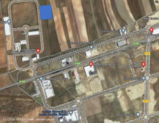 OPORTUNIDAD DE SUELO INDUSTRIAL A 65 € / M2 EN EL POLIGONO INDUSTRIAL DE ESCUZAR - GRANADA