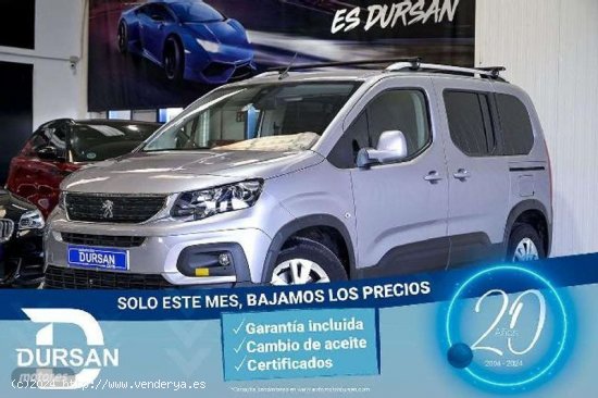  Peugeot Rifter 1.2 Puretech Su0026s Standard Allure 110 de 2019 con 62.880 Km por 19.990 EUR. en Mad 