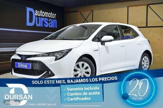 Toyota Corolla 1.8 125h Business Plus Ecvt de 2020 con 49.486 Km por 16.990 EUR. en Madrid