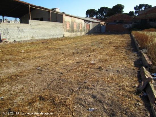  SE VENDE SOLAR URBANO EN ASPE - ALICANTE 