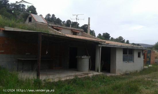 PRECIOSA FINCA ECOLOGICA  CON CASA Y SIERRA MUY ESPECIAL INCLUIDA - ALICANTE