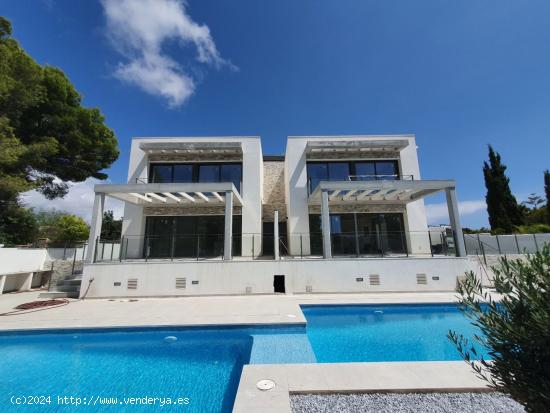 ✓Villa Adosada Moderna con Vistas al Valle y Piscina Privada Costa Blanca Alicante - ALICANTE