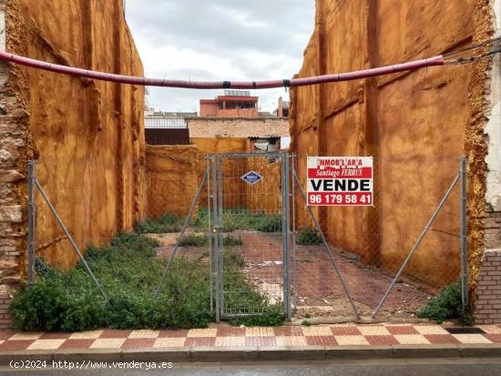 VENTA DE SOLAR EN ALMUSSAFES UBICADO MUY CERCA DE LA CALLE MAYOR!! - VALENCIA