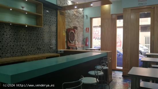 SE VENDE  CAFETERÍA ACONDICIONADA PARA EMPEZAR LA ACTIVIDAD EN BARRIO SAN PABLO - ALBACETE