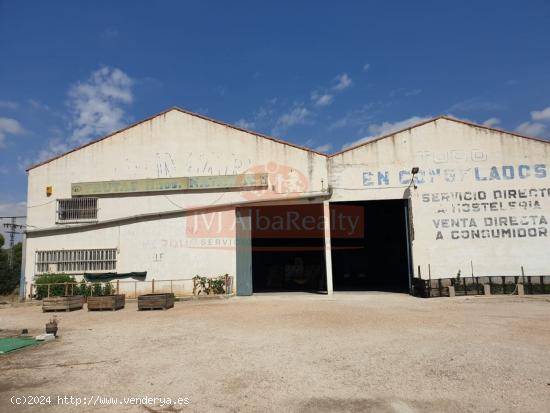 Se vende terreno en la carretera de Ayora con dos naves - ALBACETE