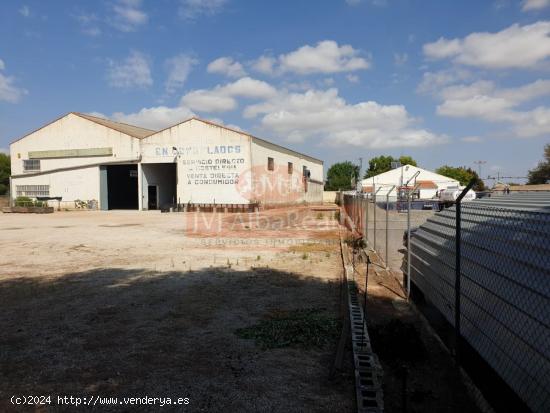 Se vende terreno en la carretera de Ayora con dos naves - ALBACETE